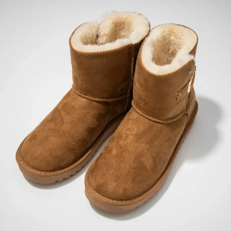 Çizme dimri për femra Wrangler, të zeza - 5
