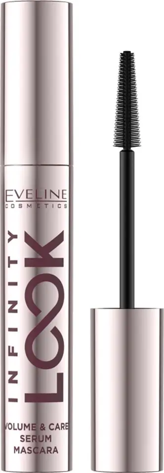 Mascara Serum për qerpikë Eveline Cosmetics Infinity Look për femra e zezë 7ml