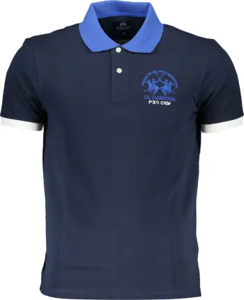 Maicë polo për meshkuj LA MARTINA, blu