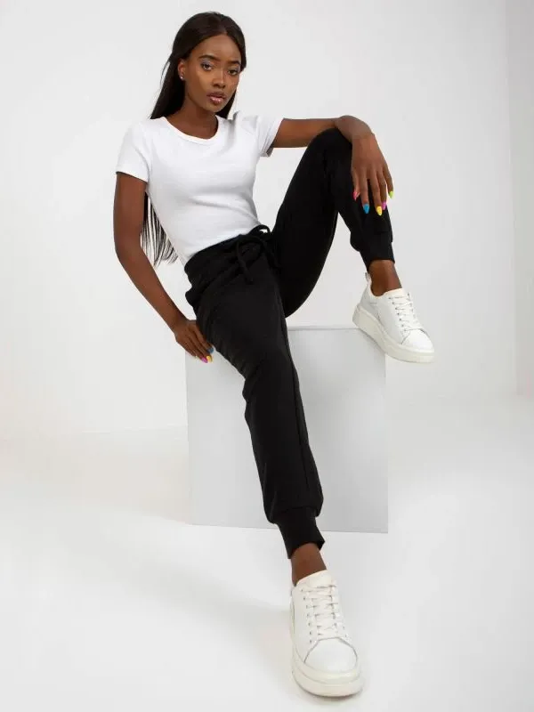 Pantallona sportive BASIC FEEL GOOD, të zeza - 4