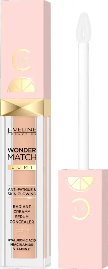 Korrektor për femra Eveline Cosmetics Wonder Match Lumi Luxury Brightening 20, 6.8ml