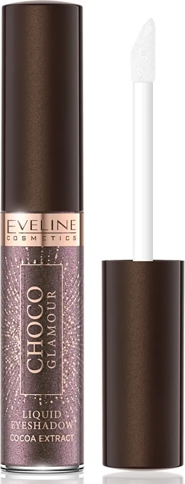 Hije për sy Eveline Cosmetics Choco Glamour Liquid Eyeshadow 06, 6.5ml - 1