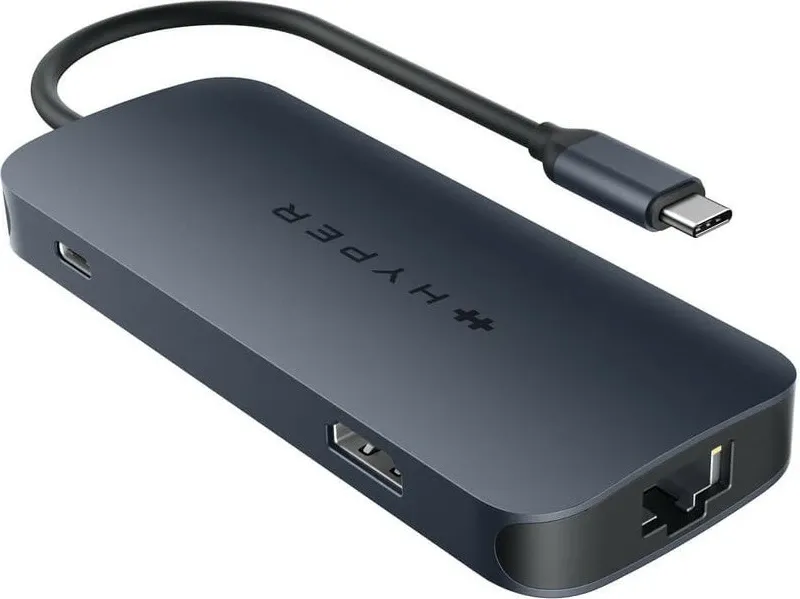 Docking station Targus Hyperdrive Universal Silicon, USB-C, 4K, 140W, blu - 3
