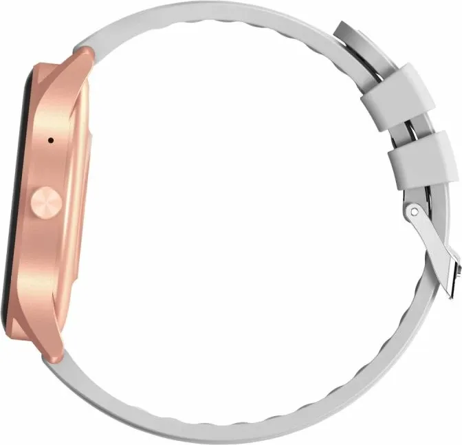Smartwatch Gravity për femra, rose gold-white - 3