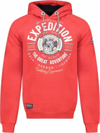 Duks për meshkuj Geographical Norway, i kuq