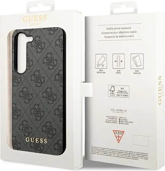 Mbështjellës Guess 4G Charms për Samsung Galaxy S24+, i zi - 8