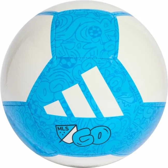 Top futbolli adidas, bardh e kaltër - 2