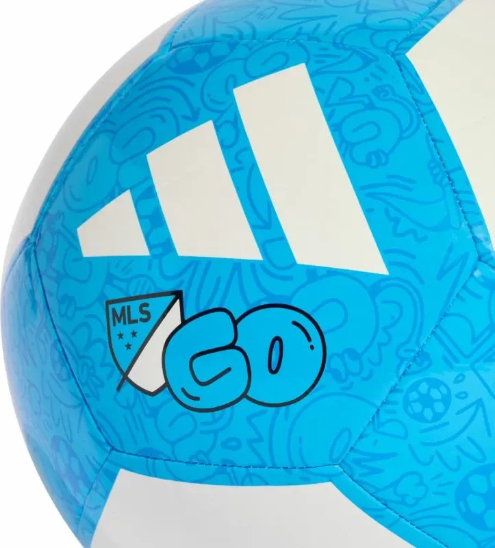 Top futbolli adidas, bardh e kaltër - 4