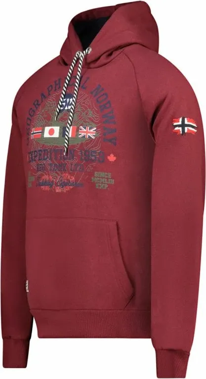 Duks për meshkuj Geographical Norway, i kuq burgundy - 2