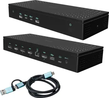 Dok stacion I-Tec UNIVERSAL 5X 4K DISPLAY, 5 ekrane, 8K Ultra HD, USB Type-C, i zi