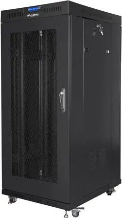 Kasë LANBERG FF01-6827-23BL, 19" 27U, me dyer të perforuara - 3