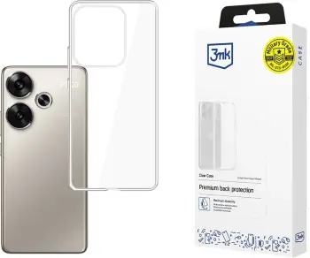Mbështjellës për Xiaomi Poco F6 3mk, transparent