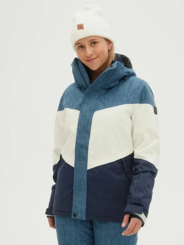 Jakne ski ONeill femra, të bardha - 1