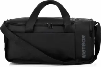 Çantë fitness Meteor, unisex, e zezë