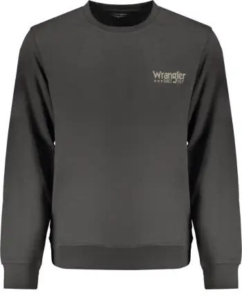 Duks për meshkuj Wrangler zip-up, i zi