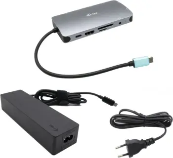 Dock USB-C I-Tec Metal Nano Dock, gri