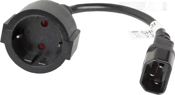 Kabllo Lanberg CA-C14E-10CC-0018-BK, e zezë - 2