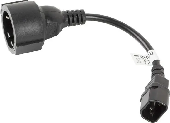 Kabllo Lanberg CA-C14E-10CC-0018-BK, e zezë - 3