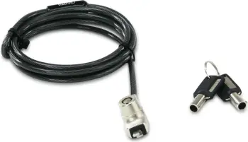 Bravë sigurie laptopi Dicota LAPTOP LOCK WEDGE, me çelësa, e zezë