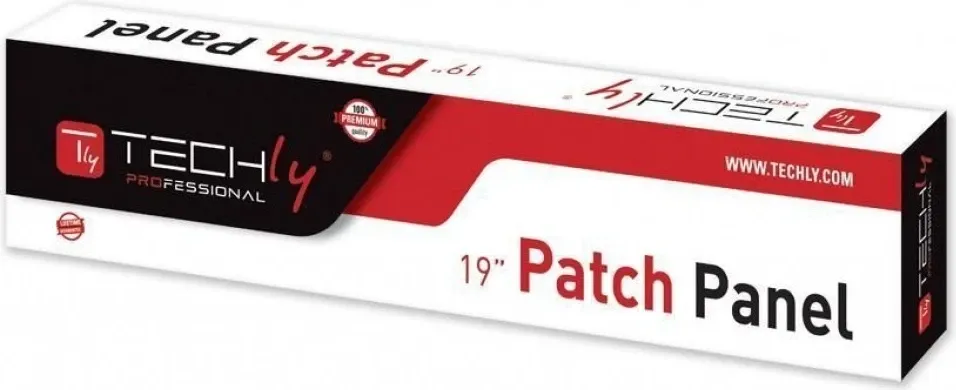Paneli i Patcheve Techly 022892, UTP Cat5e 1U, 24-port, i zi - 3