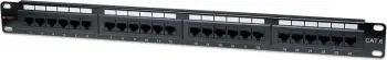 Paneli i Patcheve Techly 022892, UTP Cat5e 1U, 24-port, i zi