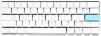 Tastierë mekanike gaming Ducky DKON2061ST, e bardhë