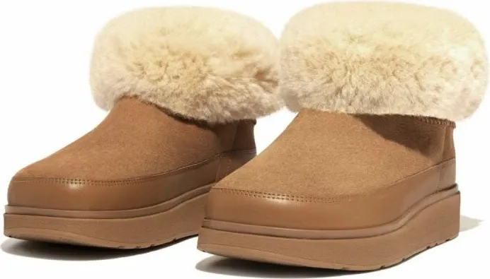 Çizme për femra FitFlop, ngjyrë kafe - 4