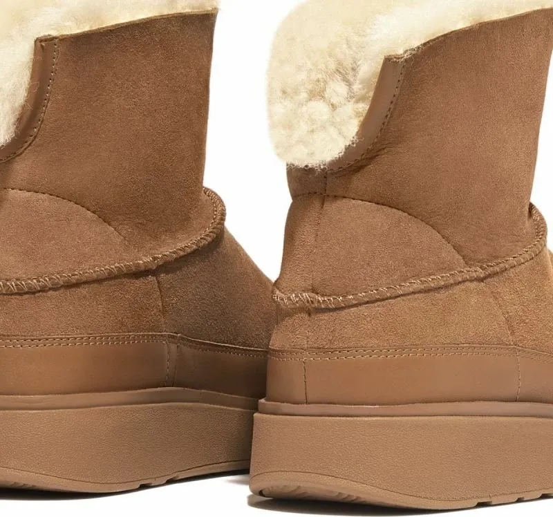 Çizme për femra FitFlop, ngjyrë kafe - 5