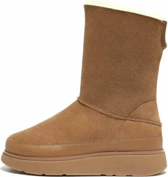 Çizme për femra FitFlop, ngjyrë kafe - 1
