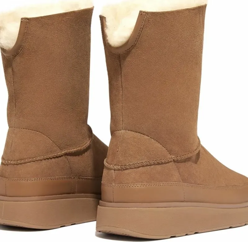 Çizme për femra FitFlop, ngjyrë kafe - 4