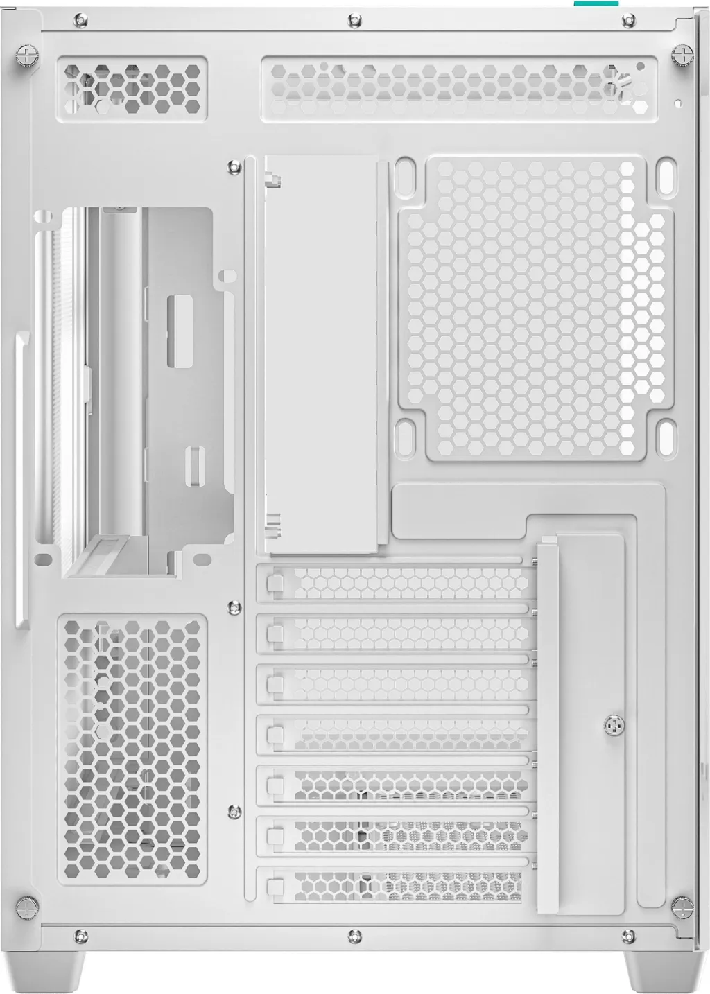 Kasë Deepcool CG530 Midi Tower, xham i temperuar, e bardhë - 3