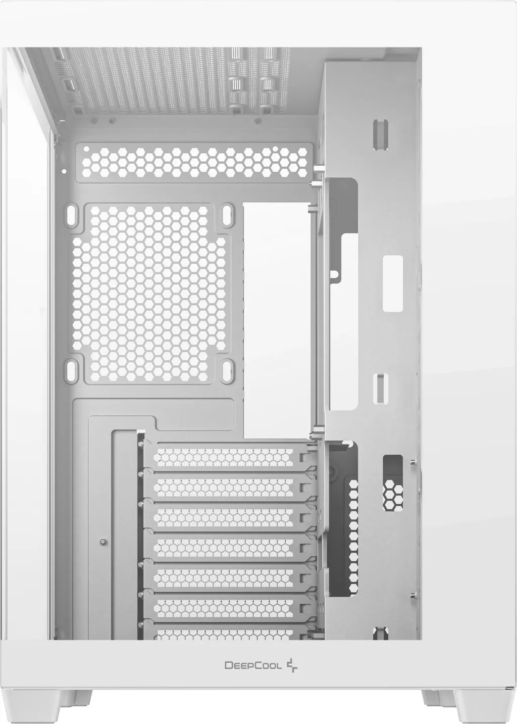 Kasë Deepcool CG530 Midi Tower, xham i temperuar, e bardhë - 9