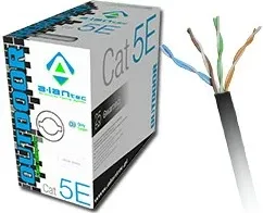 Kabllo rrjeti Alantec, 305 m, Cat5e U/UTP - 1
