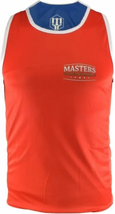 Fanellë boksi për meshkuj Masters, e kuqe dhe blu - 2