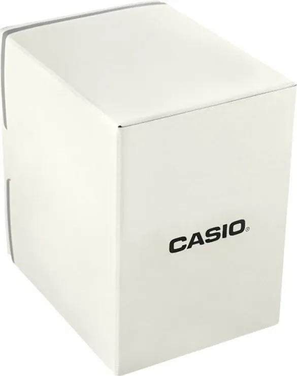Orë dore për meshkuj Casio W-218H-4B, rrip i kuq, me kuti - 6