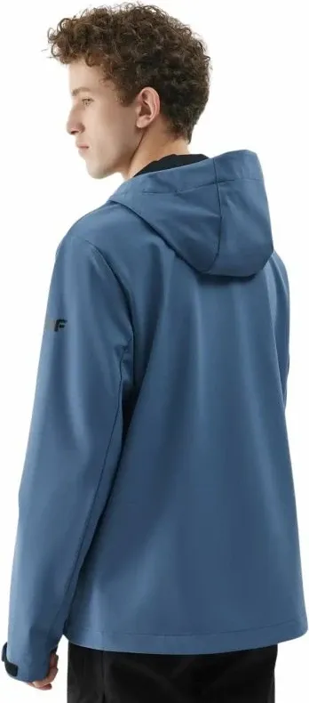Jakne softshell për meshkuj 4F, e kaltër - 3