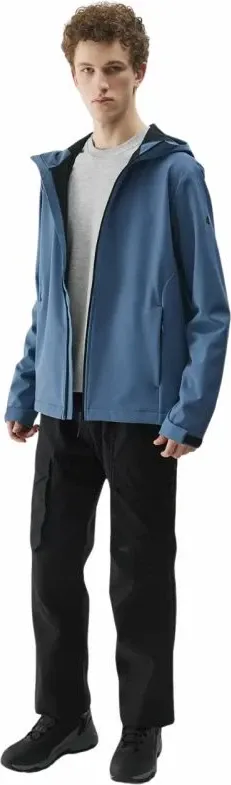 Jakne softshell për meshkuj 4F, e kaltër - 7