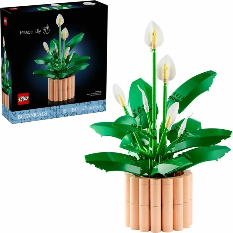 Set LEGO Botanical për të rritur, Spathiphyllum në vazo - 1