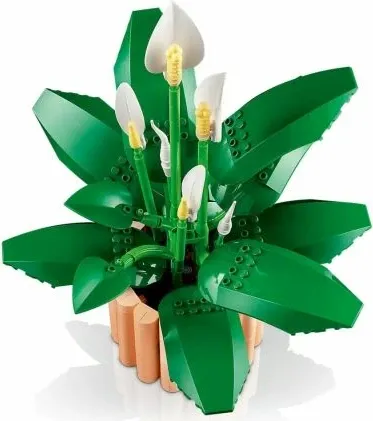Set LEGO Botanical për të rritur, Spathiphyllum në vazo - 11