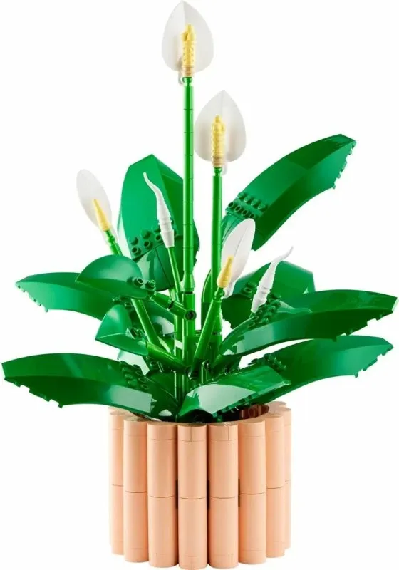 Set LEGO Botanical për të rritur, Spathiphyllum në vazo - 3