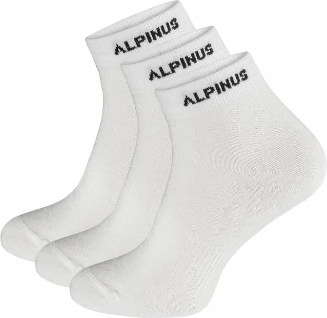 Çorape unisex Alpinus, të bardha - 1