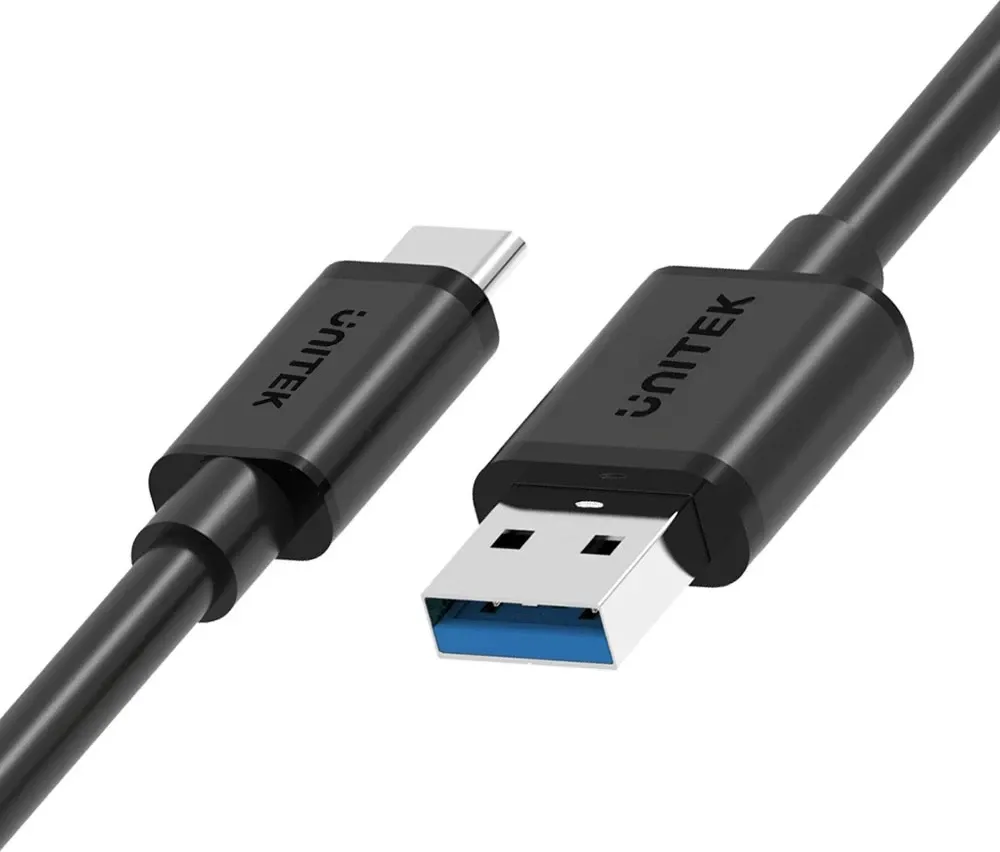 Kabllo USB Unitek, 1m, e zezë - 2