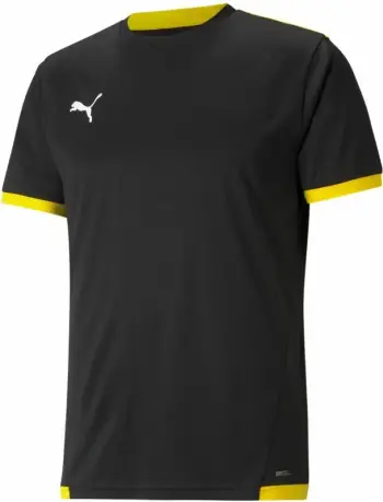 Fanellë futbolli Puma për meshkuj, e zezë e verdhë