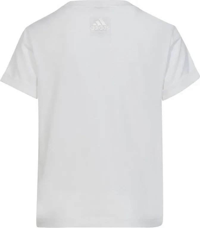 Maicë adidas për vajza, e bardhë - 2