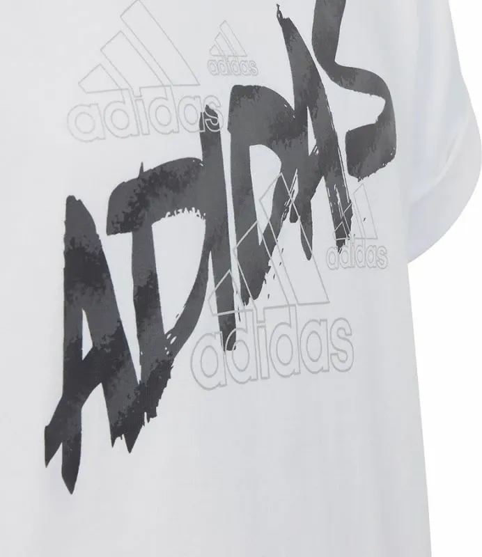 Maicë adidas për vajza, e bardhë - 3