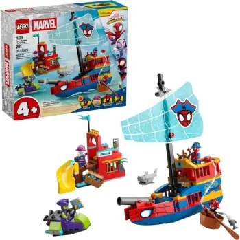 Lodër ndërtimi LEGO Marvel Team Spidey Pirate Ship 11208, 201 pjesë, 4+
