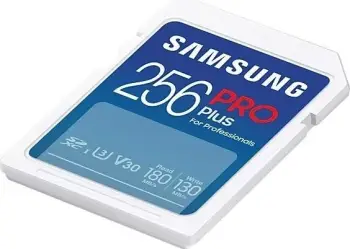 Kartë memorie Samsung Pro Plus SDXC, 256GB, 180MB/s