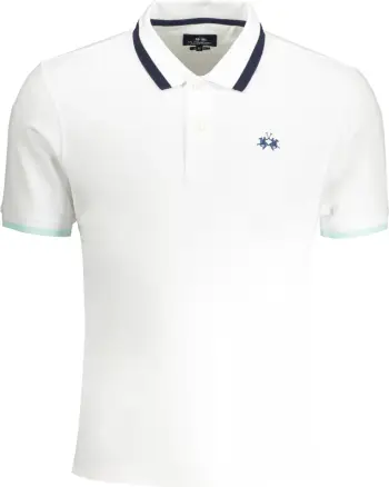 Polo shirt për meshkuj LA MARTINA, e bardhë