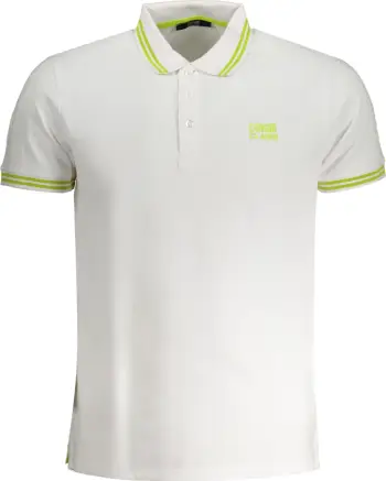 Polo shirt CAVALLI CLASS për meshkuj, të bardhë