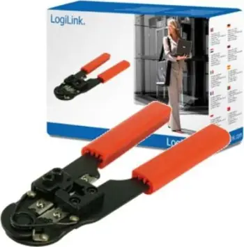 Shtrëngues Logilink WZ0004, i kuq / zi